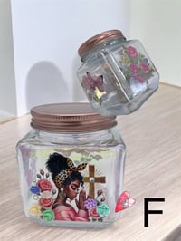 Image 9 of Praying Women Decor Jars