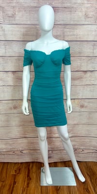 Image 1 of Khloe Dress- Teal