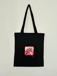 Image 1 of ‘RED & WHITE BOBBLE’ Tote Bag