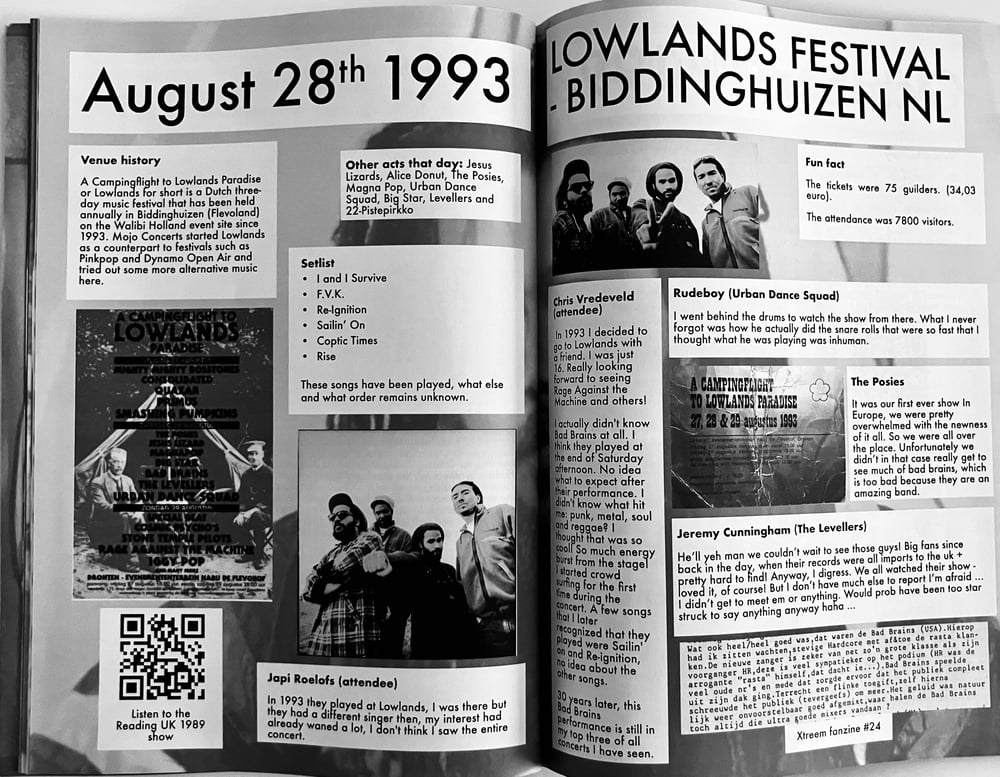 Bad Brains In The Lowlands - A Retrospective 1983-2007