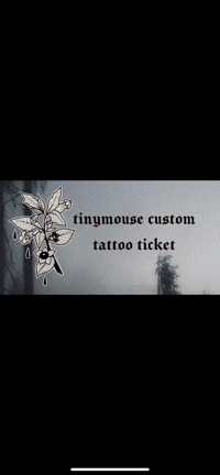 Tattoo Ticket - Custom Piece 