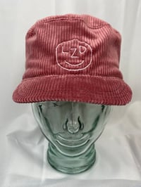 Image 2 of PINK CORDUROY PAINTERS CAP