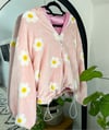 Sustainable Pink Daisy Jacket 