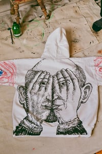 Image 2 of Hand Painted Hoodie 3