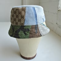 Image 3 of Reworked Reworked Reversible Bell Hat Gucci x Camo Small