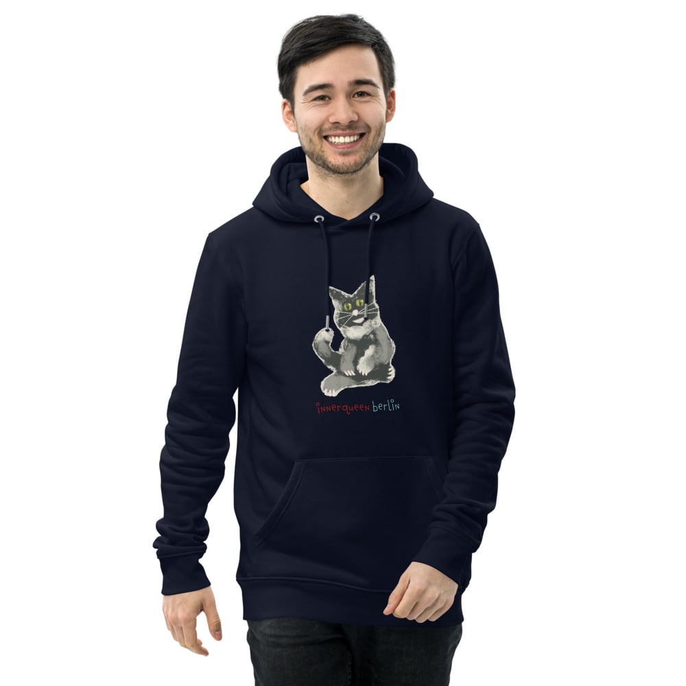 Image of Cozy Cat Unisex essential eco hoodie