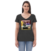 Image 5 of Godspeed Women’s recycled v-neck t-shirt