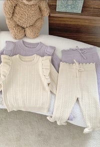Image 2 of Ruffled sweater set