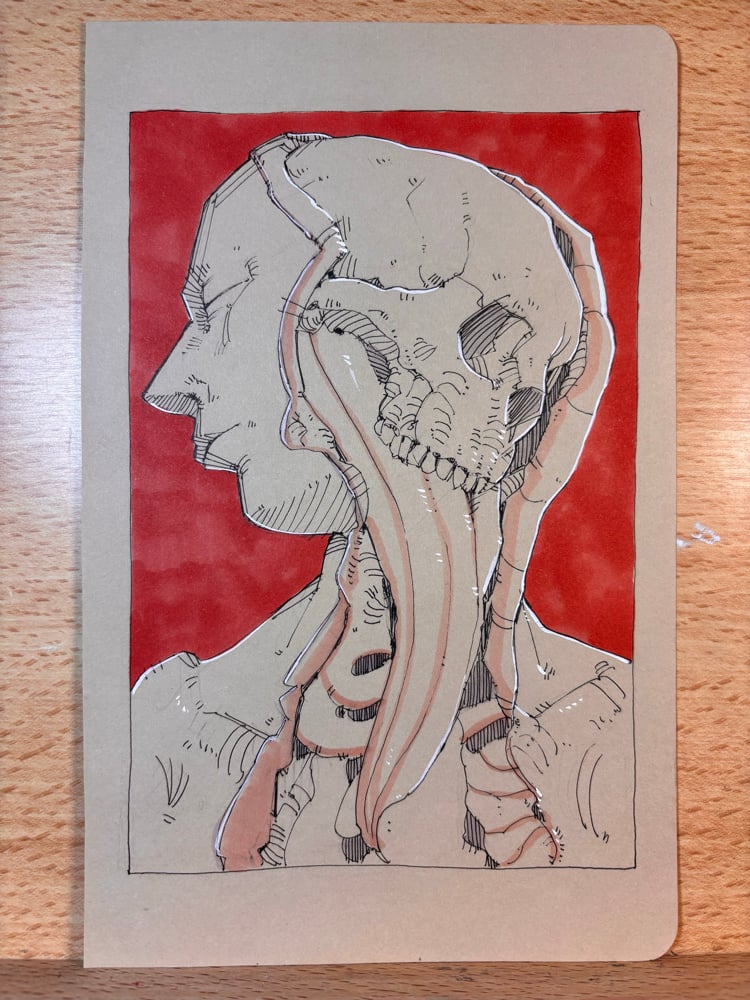 Image of Inner-Self 5.5x8.5 original illustration