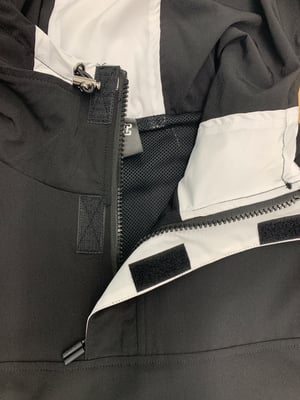 Image of Black Windbreaker Jacket