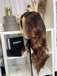 Image 3 of Vente flash BALAYAGE Miel choco  18’ closure 5x5 HD copy