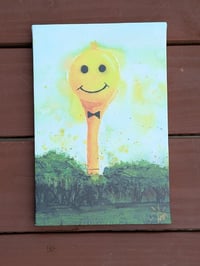 Image 1 of Mr. Smiley Canvas Print - 8x12