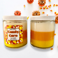 Image 2 of Candy Corn Candle