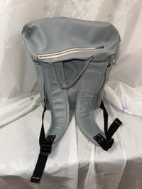 Image 3 of Cowhide Backpack (Sky Blue)