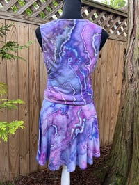 Image 2 of Large Slit Weave Flounce Skort Set 