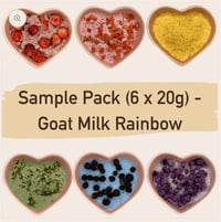 Image 1 of Goat Milk Rainbow Sample Pack