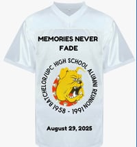 Image 1 of Batchelor/UPC Reunion White Football Jersey