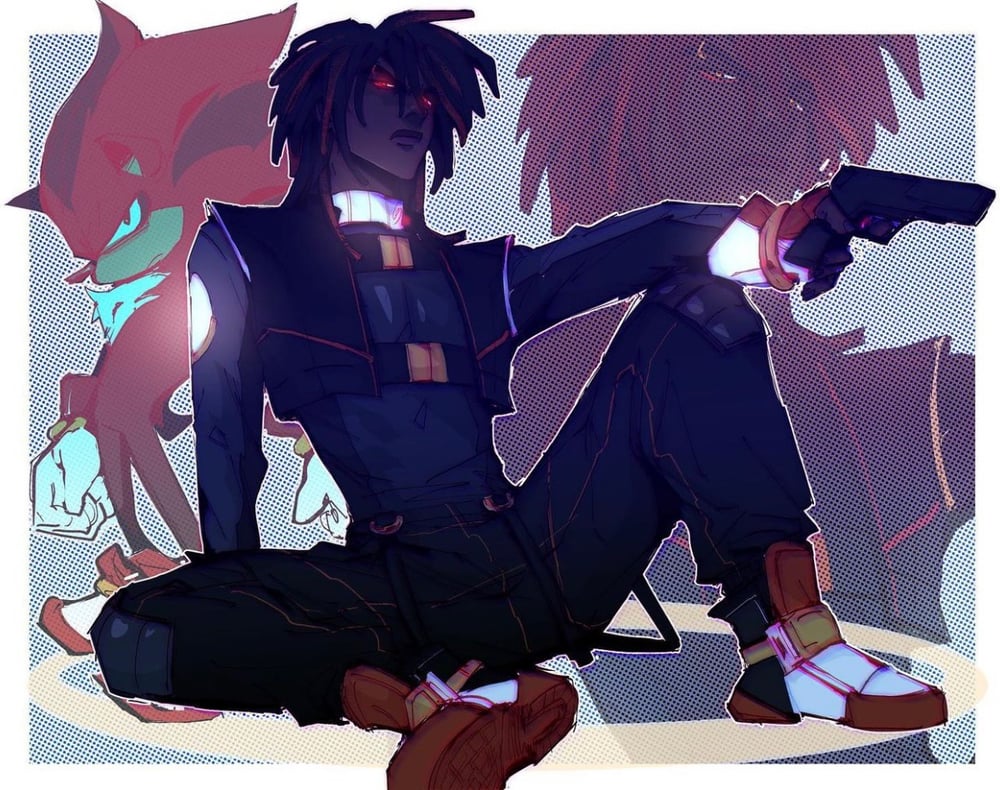 Rouge and Shadow mini prints