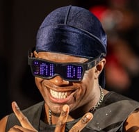 Man Like Dereiss LED light up glasses