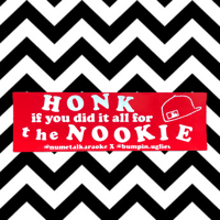 Image 2 of NOOKIE bumper sticker