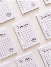 Image 1 of out of love Memo Pad