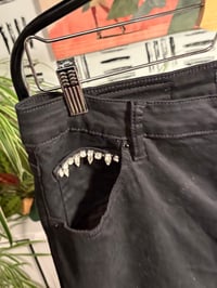 Image 4 of AKIRA rhinestone jeans 