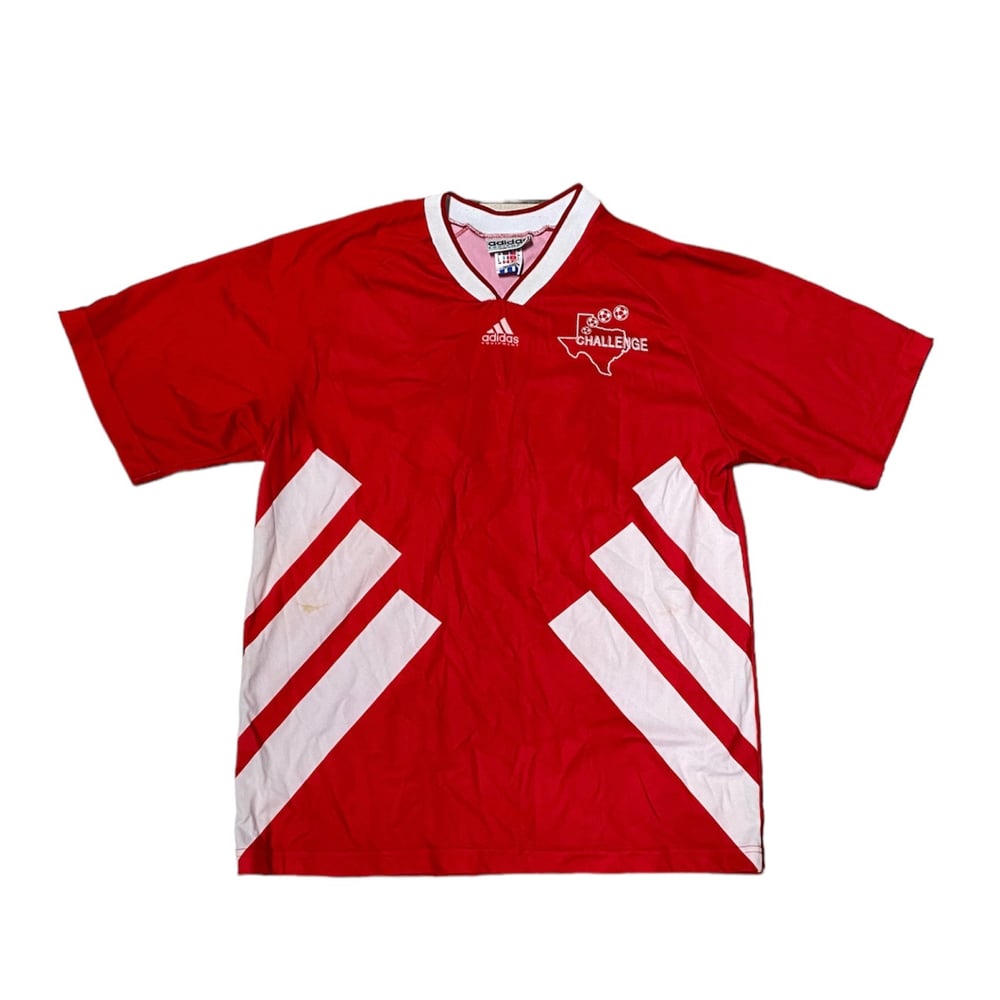 90s Adidas equipment challenge jersey red  