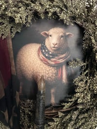 Image 3 of #10.... Legend of the Springs ~ Wreath ~ Candle 