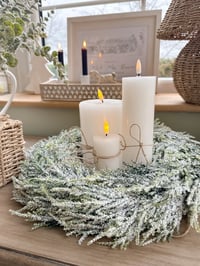 Image 2 of SALE! Frosted Fir Wreath