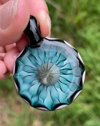 Image 3 of peach & purple yin yang