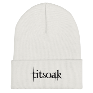 titsoak beanie black thread