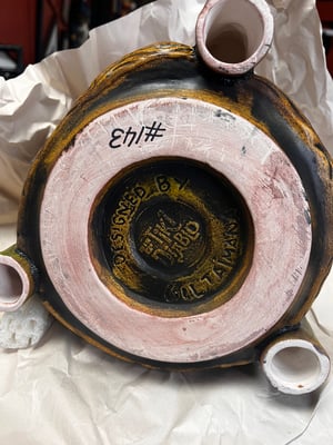 Image of LE 143/150 “I Lava You” Tiki Bowl 2018 By Tiki Diablo & Tahiti Gil