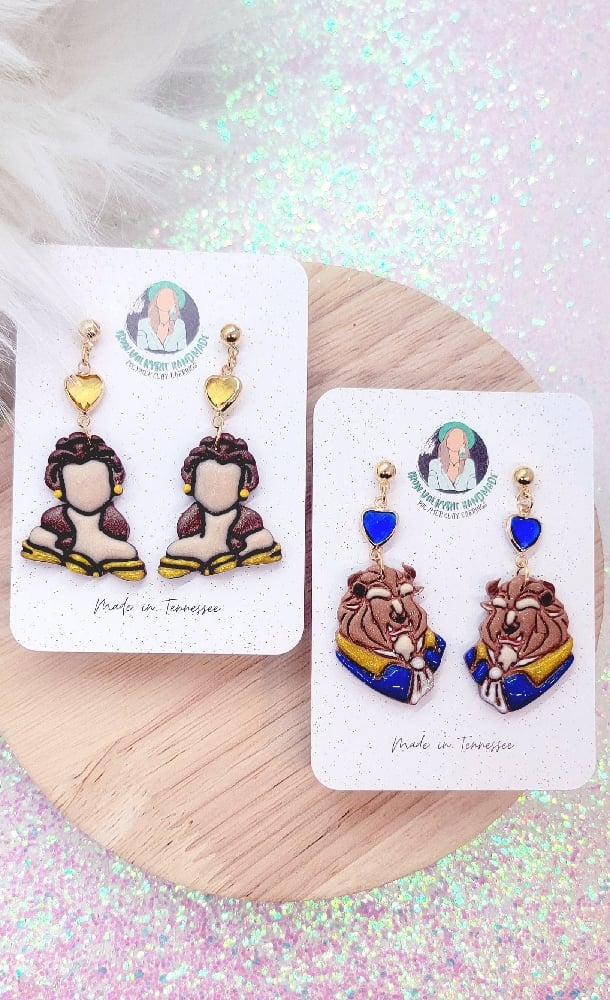 Image of Rose Princess Earrings