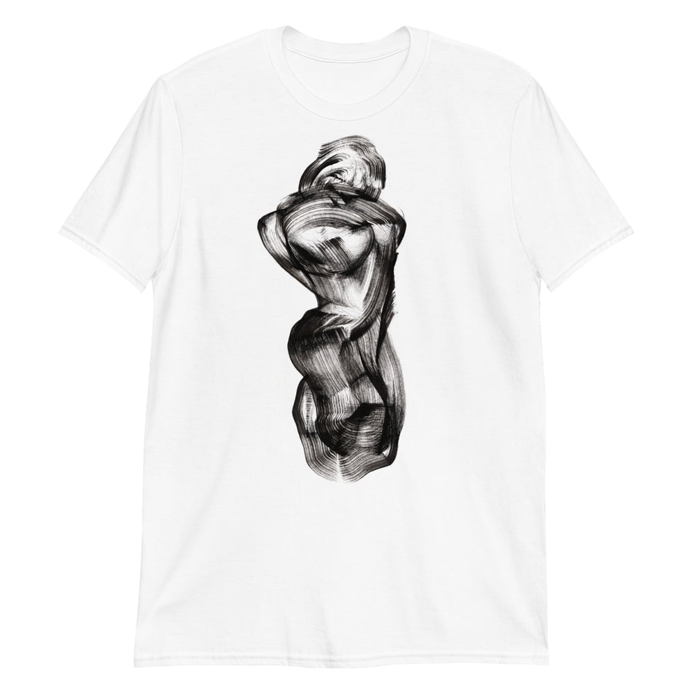 Image of Amorphism Ink Drawing - Short-Sleeve Unisex T-Shirt