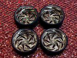 26” Artis forged. Chrome ring w gold center