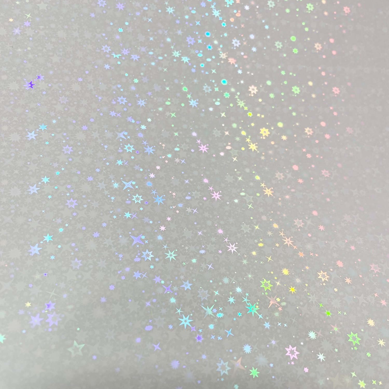 Image of Star Holographic Lamination Sheets