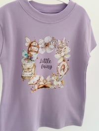 Image 2 of Little Fairy Wreath T-Shirt