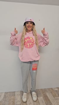 Baby Pink Smoke Crack Hoodie