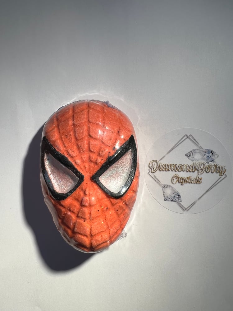 Image of Web guy head 2 bath bomb