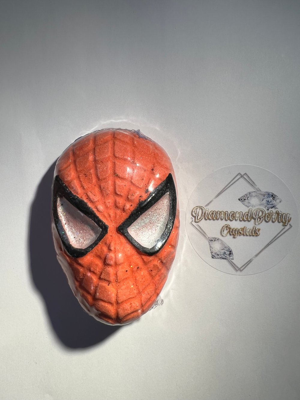Image of Web guy head 2 bath bomb