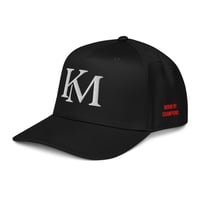 Image 1 of KMC "WBC" SnapBack (Black/White/Red)