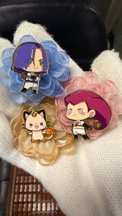 Image of Team Rocket Minis!! Inhand Extras! 💕