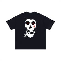 Bleeding Skull Smoker – Black Tee