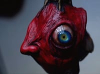 Image 2 of Egg of the King Toothy pendant, OOAK,