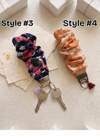 Image 3 of Scrunchie Wristlet Keychains: Hands-Free Harmony