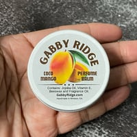 Image 1 of Coco Mango Solid Perfume Balm 1 oz