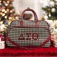 Image 1 of Houndstooth Weekender Bag