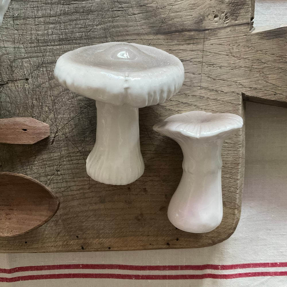 Image of Ceramic Mushrooms (pair)