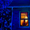 The Night Prayer original oil painting 