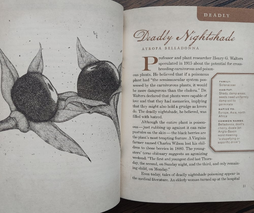 Wicked Plants, by Amy Stewart